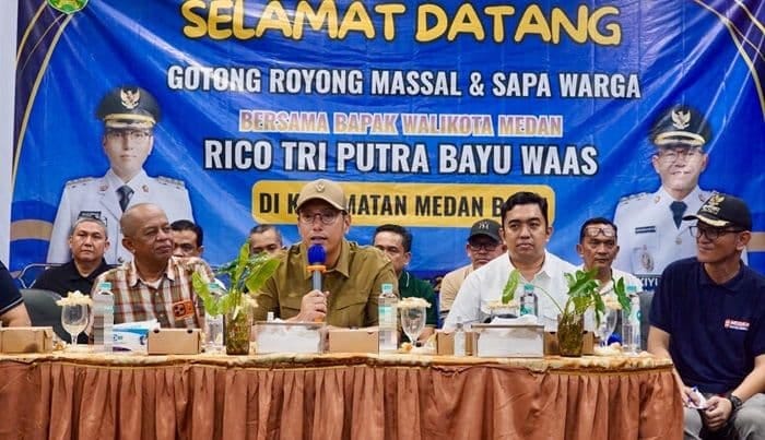 Rico Waas Minta Inspektorat Periksa Jajaran Kecamatan Medan Baru Terkait Dugaan Pungli Sampah