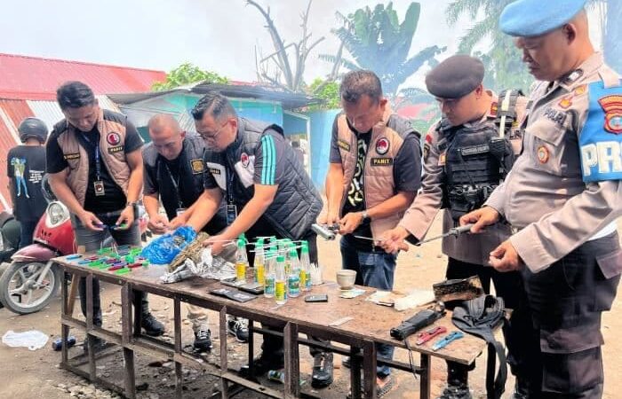 Polres Batu Bara Tangkap Empat Pengedar Narkoba dan 17,75 Gram Sabu