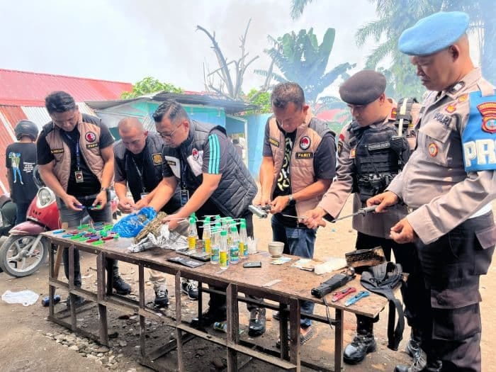 Polres Batu Bara Tangkap Empat Pengedar Narkoba dan 17,75 Gram Sabu