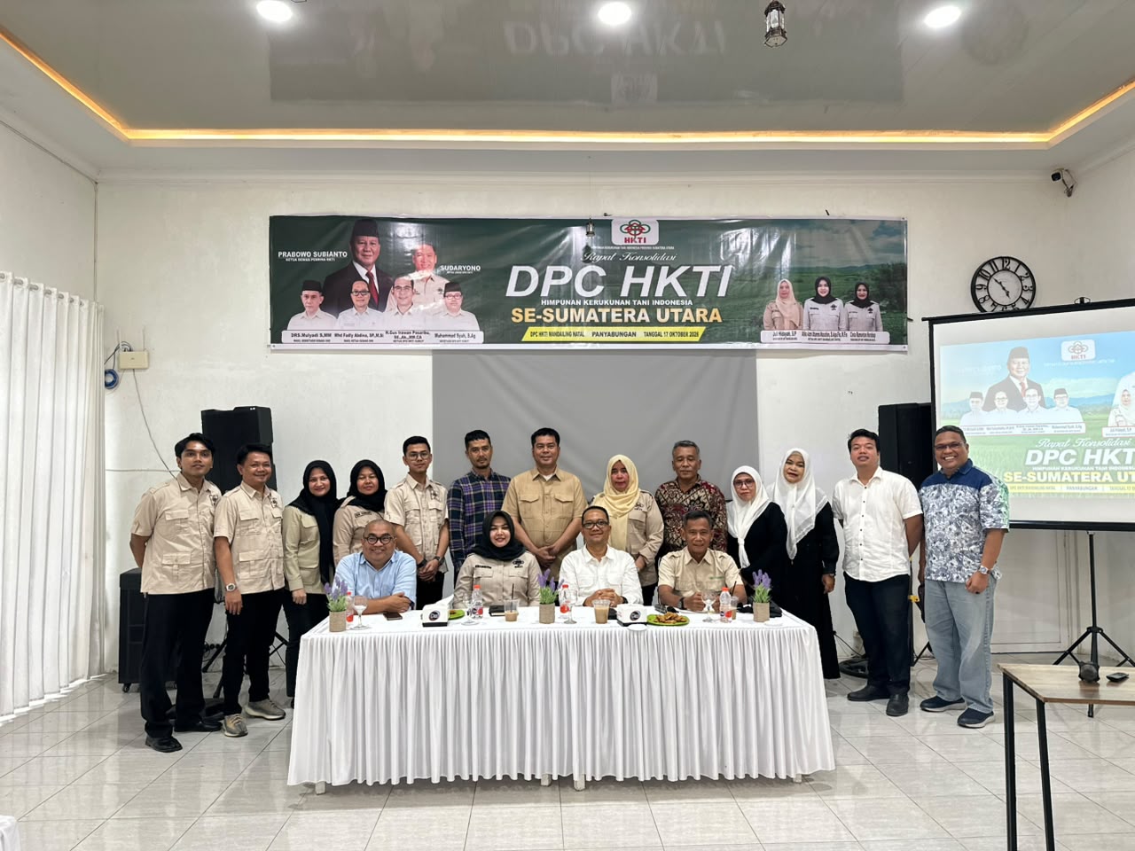 Perkuat Organisasi dan Dukung Swasembada Pangan, DPC HKTI Madina Gelar Konsolidasi Bersama DPD HKTI Sumut