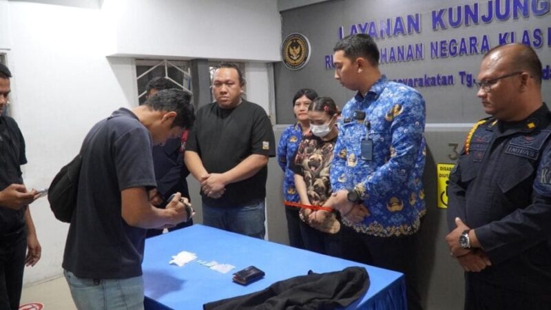 Petugas Rutan Medan Gagalkan Dugaan Penyelundupan Sabu dan Ekstasi