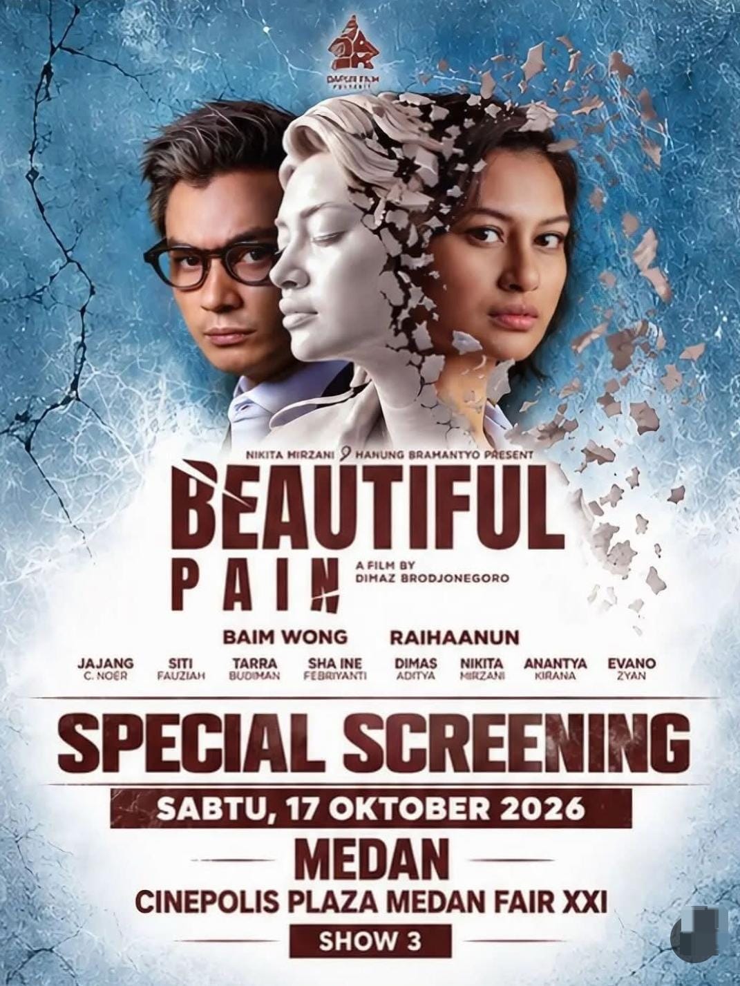 Tiket Pemutaran Khusus Beautiful Pain di Medan Habis Terjual