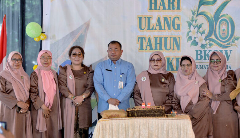 HUT ke-56 BKOW, Pj Sekdaprov Sumut Dorong Perempuan Mandiri dan Jadi Penggerak Ekonomi Keluarga