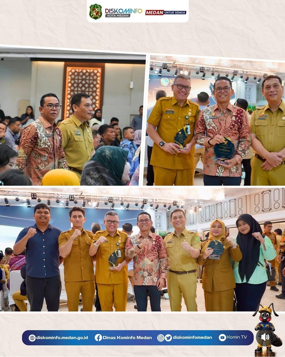 Rico Waas Raih Penghargaan Achievement Person KI Sumut Award 2026