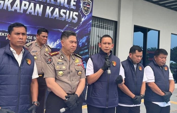 Polisi Bongkar Jaringan Judi Online di Medan, 5 Orang Ditetapkan Tersangka