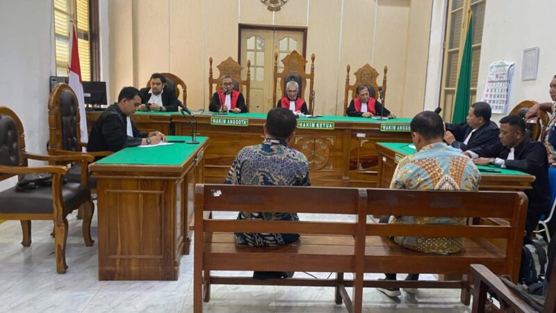 Korupsi PSR Rp1,27 Miliar, Mantan Kadis Pertanian Palas Divonis 3 Tahun, Ketua Koperasi 3,5 Tahun