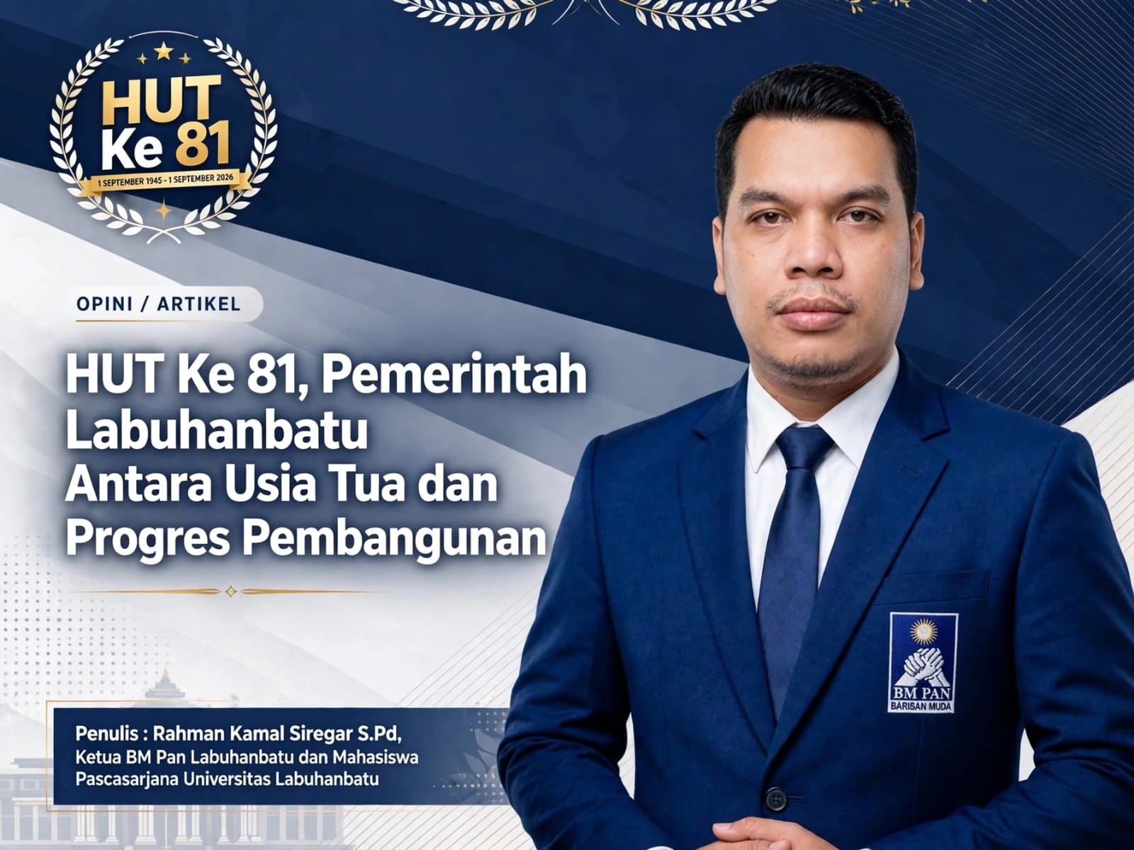 HUT ke-81: Pemerintah Labuhanbatu antara Usia Tua dan Progres Pembangunan