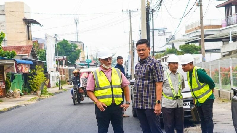 Drainase Jalan Pagaruyung Medan Ditargetkan Rampung November 2026