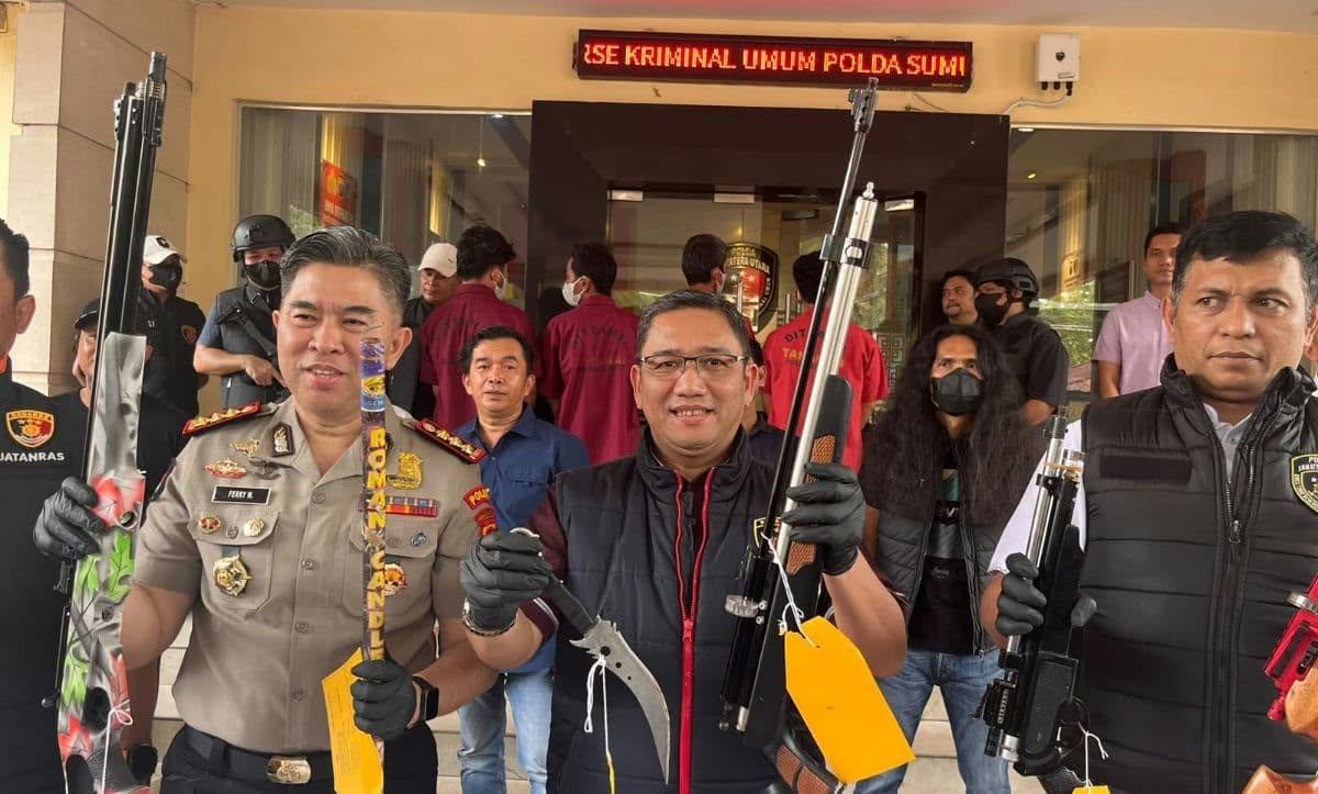 Empat Teman Donny Pacek Jadi Tersangka Kasus Kepemilikan Senjata Api Rakitan