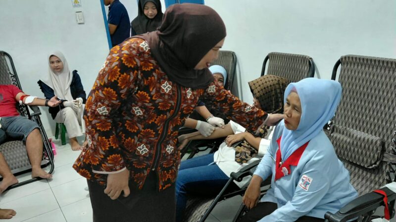 Peringatan Hari Sumpah Pemuda ke-98, Pemkab Deli Serdang Donor Darah