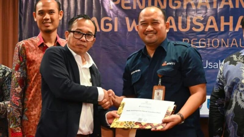 Kementerian UMKM Apresiasi Bank Sumut, KUR 0% Bantu UMKM Bangkit Pascabencana
