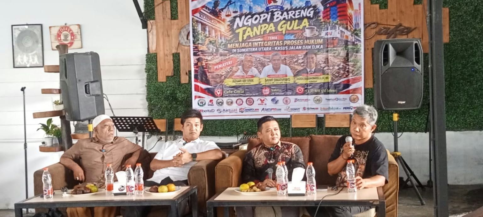 GMPET-SU Desak KPK Terbitkan Sprindik Baru Kasus Jalan Sumut dan DJKA