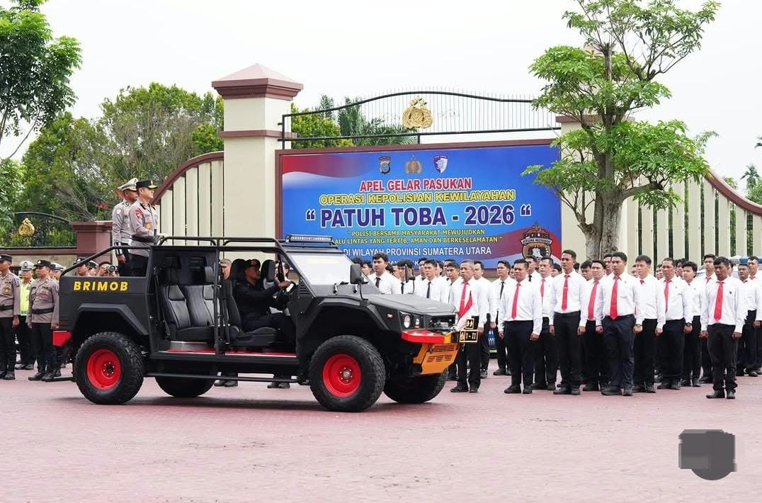 Polda Sumut Gelar Operasi Patuh Toba 2026 Digelar Hingga 8 November