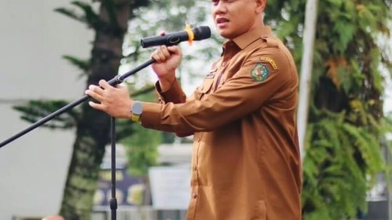 Kadinas SDABMBK Medan Pimpin Apel Gabungan, Tekankan Disiplin dan Kejar Target Akhir Tahun