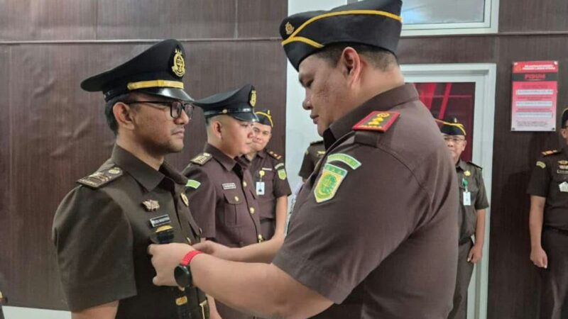 Mantan Kasubsi Intelijen Kejari Medan Dilantik Menjadi Kasi PAPBB Kejari Paluta