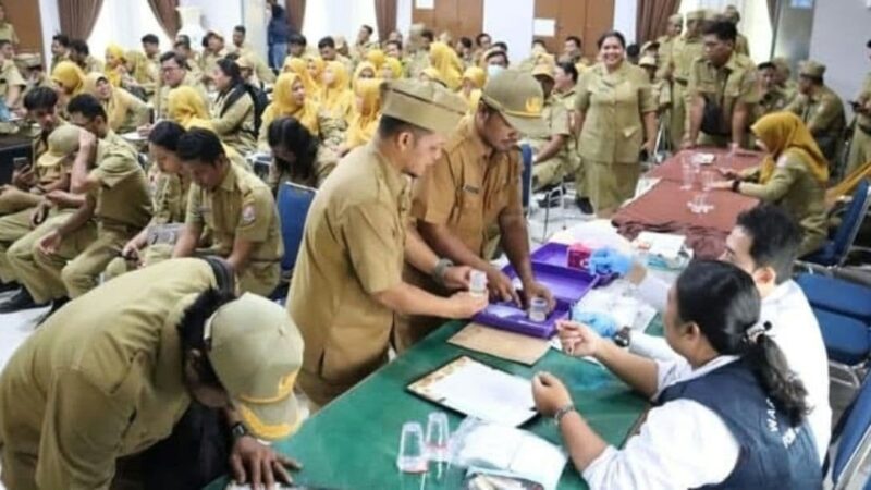PPPK Paruh Waktu Deli Serdang Jalani Tes Narkoba sebagai Syarat Perpanjangan Kontrak