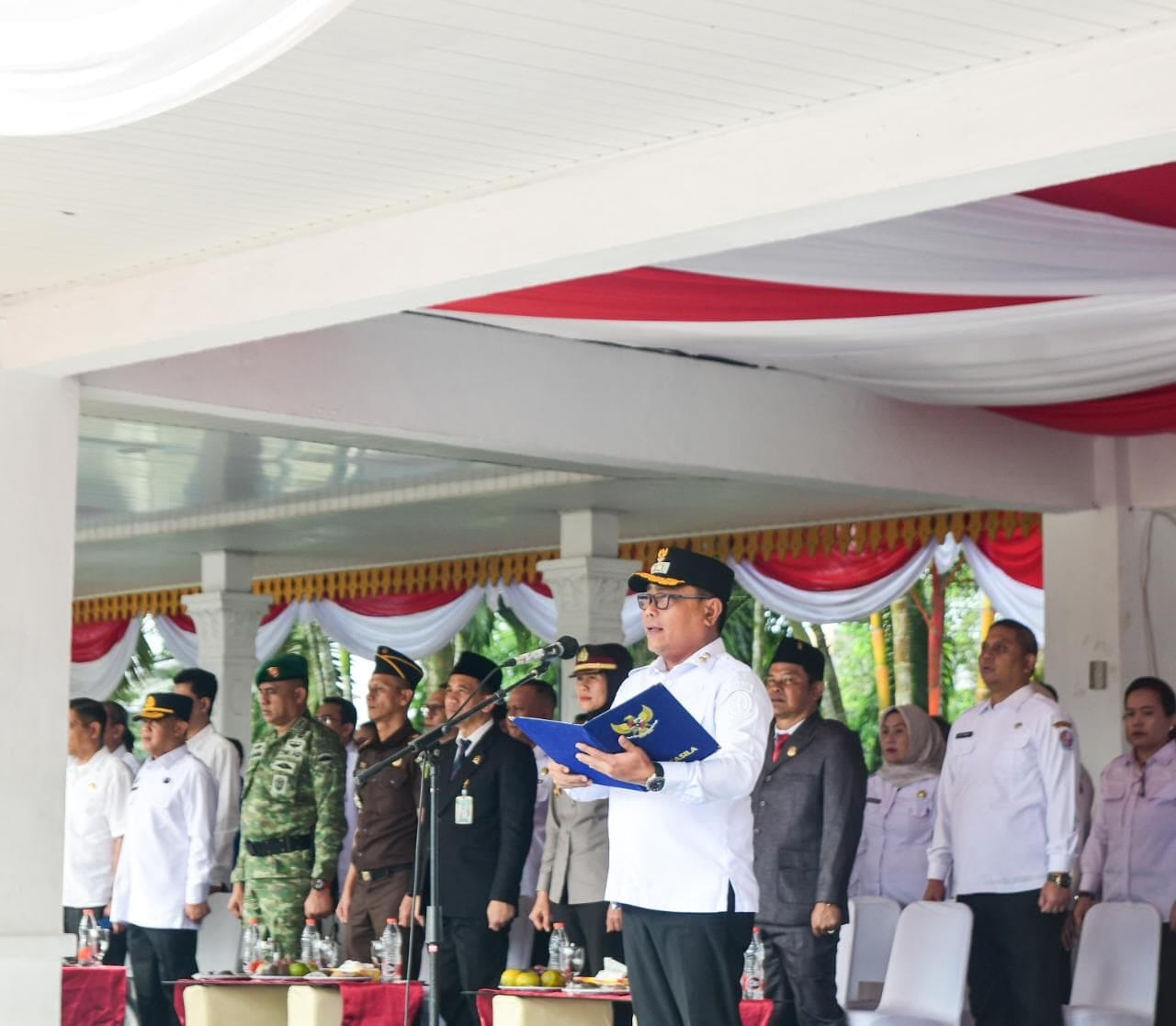 Lom Lom Suwondo Pimpin Upacara Hari Sumpah Pemuda ke-98 Tahun 2026 di Deli Serdang