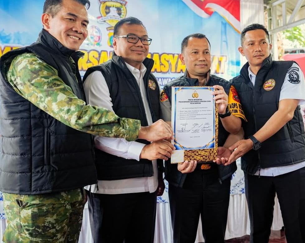 Pemkab Deli Serdang, Polrestabes Medan, dan Kodim 0201/Medan Deklarasikan Tolak Narkoba