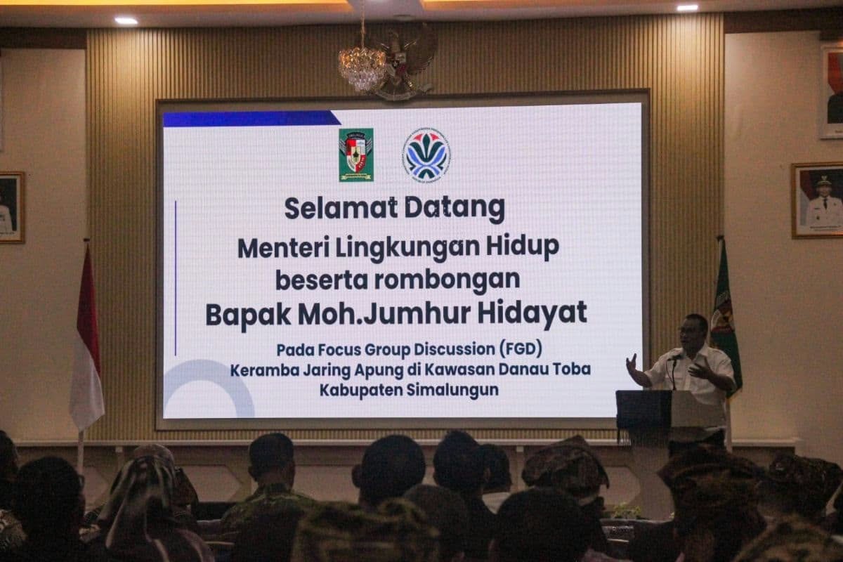 Menteri LH Usulkan Audit Lingkungan Menyeluruh di Danau Toba