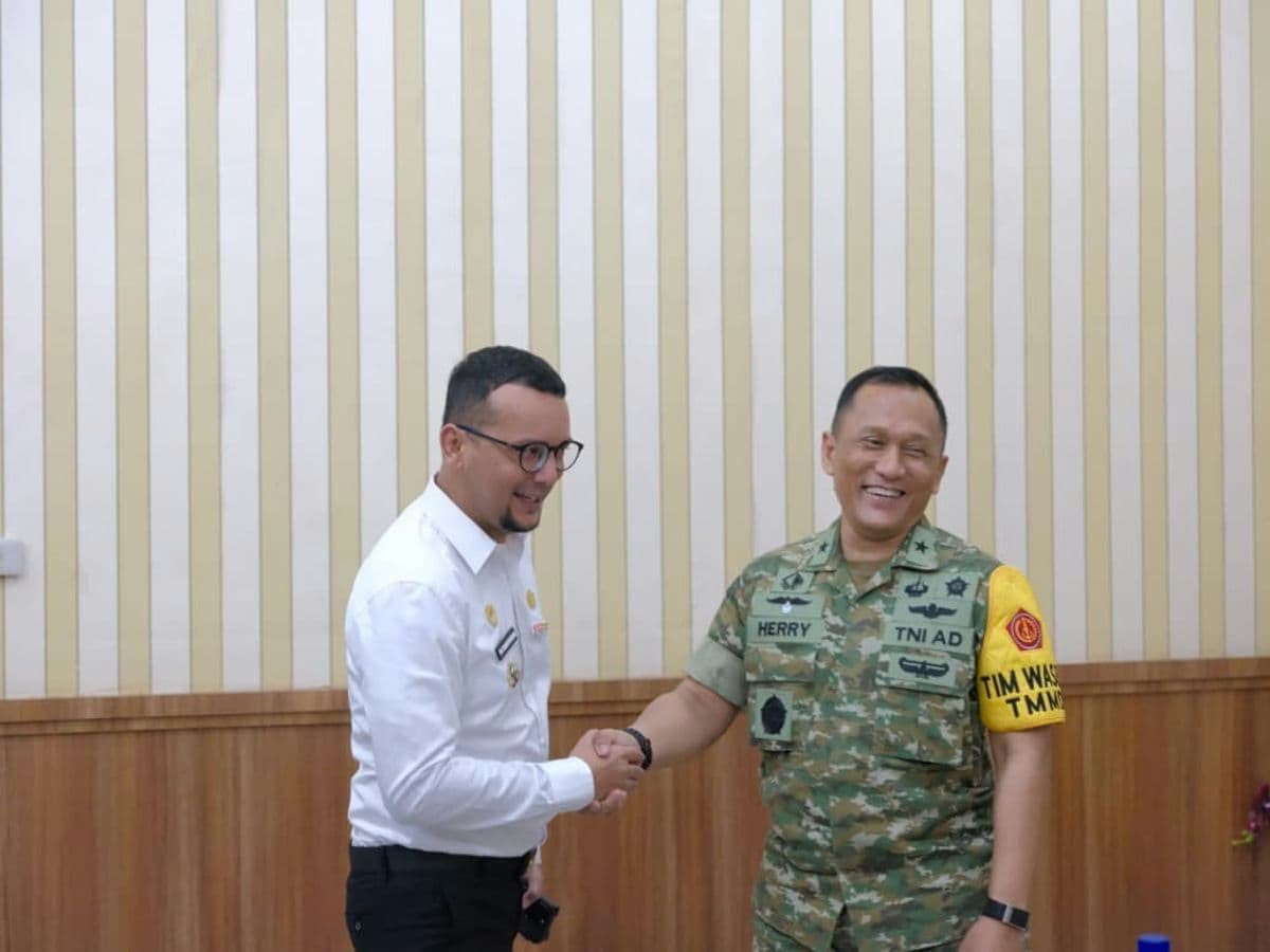 TMMD Labuhanbatu Selatan: Tim Wasev TNI Tinjau Progres Pembangunan di Desa Aek Batu