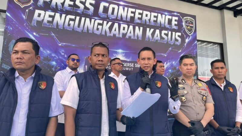 Polisi Amankan Host Live TikTok Siarkan Konten Porno di Deli Serdang