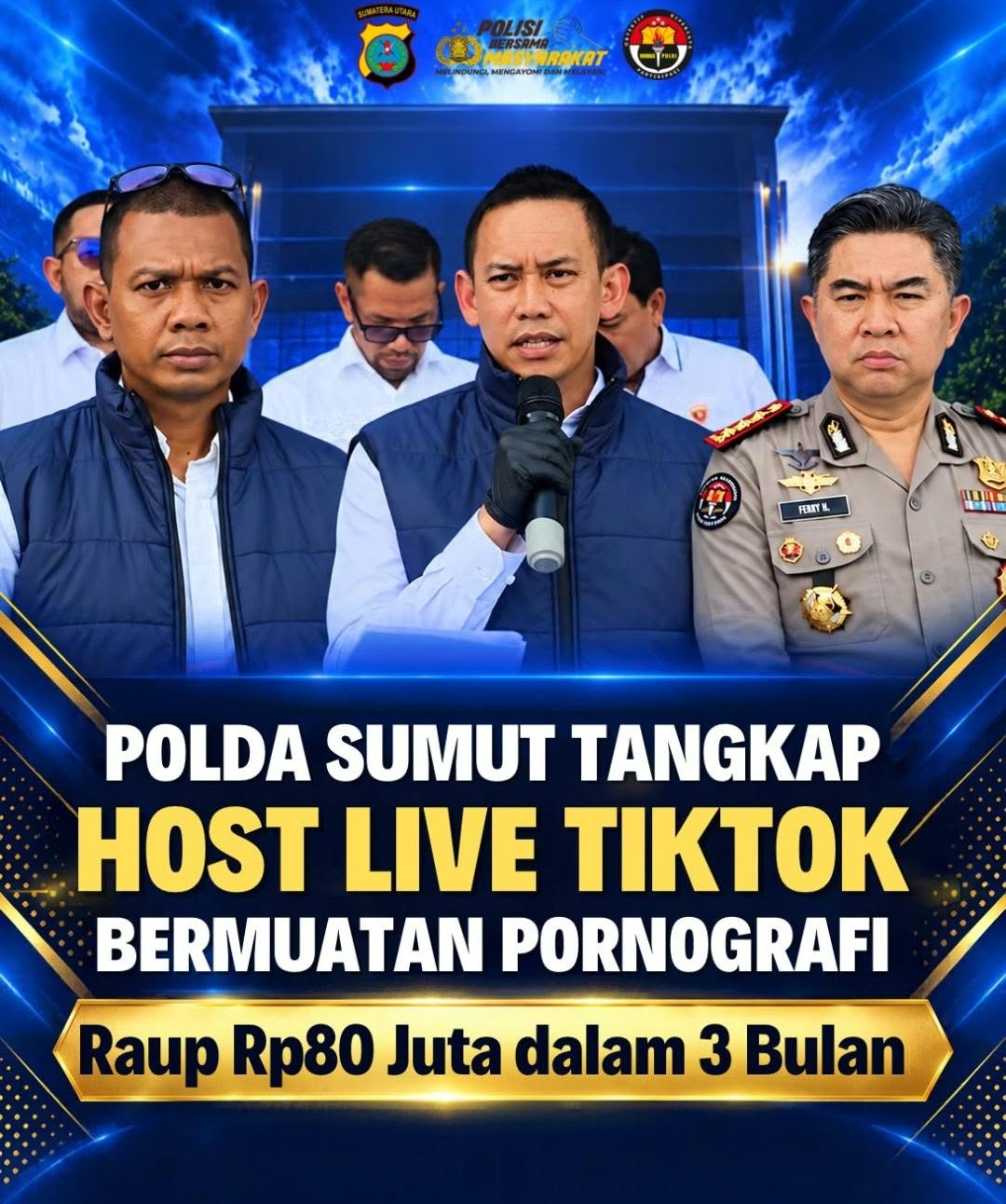 Sebarkan Video Asusila demi Uang, Warga Delitua Ditangkap Polisi