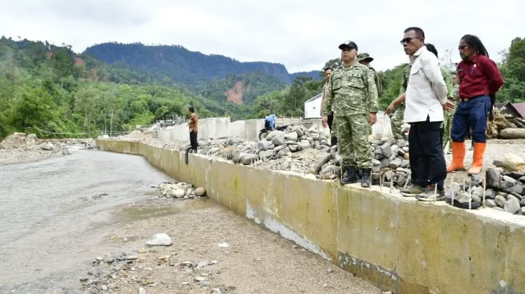 Satgas PRR Tinjau Lokasi Bencana di Tapteng, Infrastruktur Permanen Jadi Prioritas