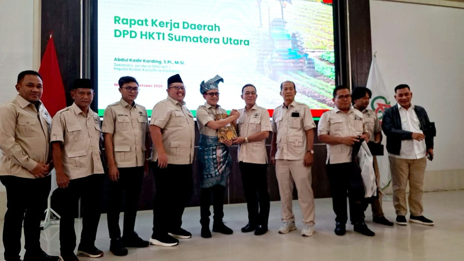 Gus Irawan Pimpin Rakerda HKTI Sumut, Sekjen DPN Hadir Perkuat Sinergi Pertanian
