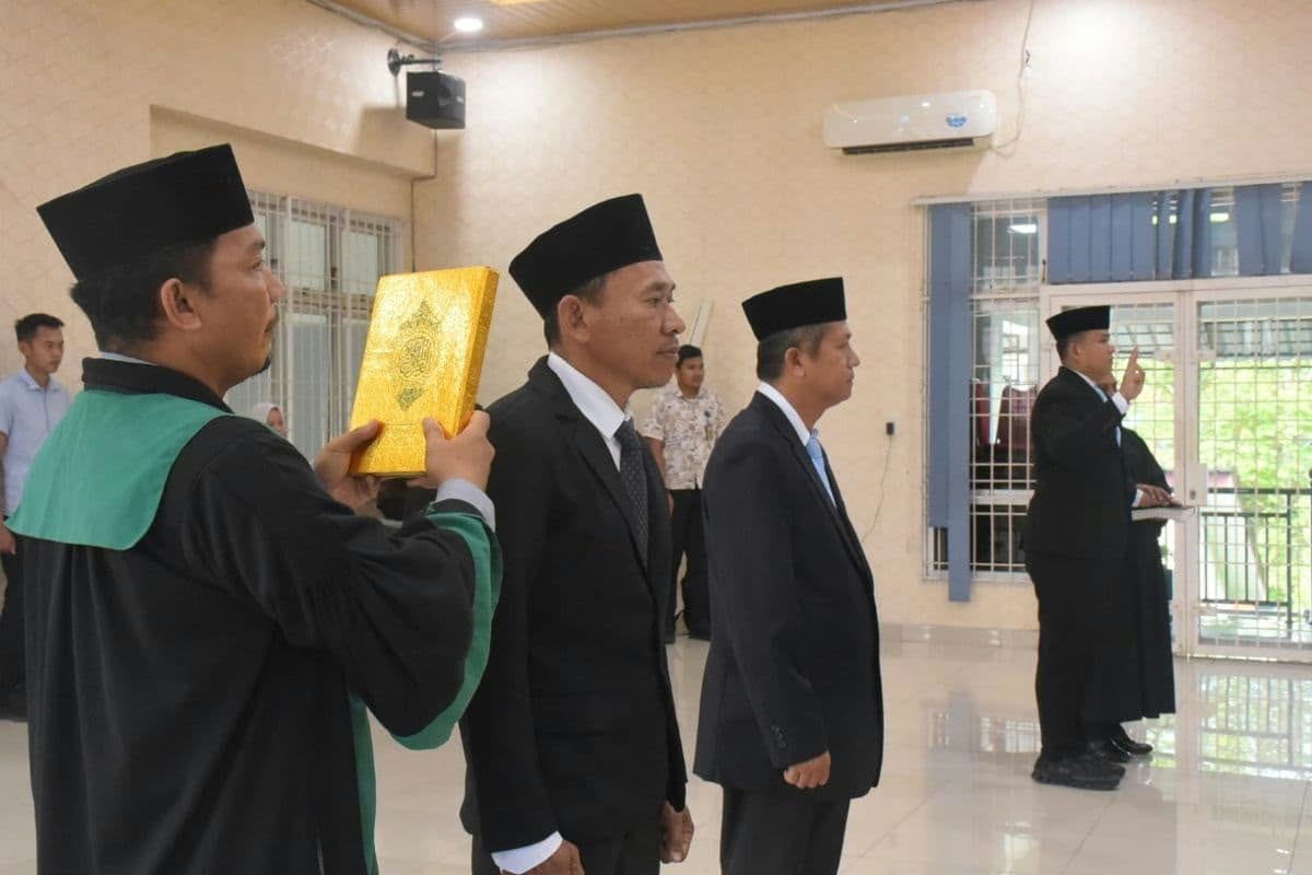 Sekda Deli Serdang Lantik Tiga Pejabat Pengawas, Ini Nama dan Jabatan Barunya