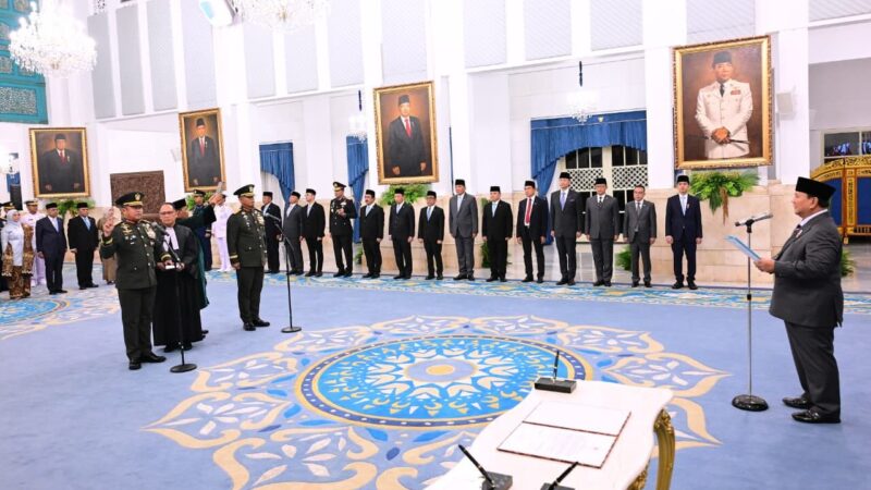 Presiden Prabowo Lantik Maruli Simanjuntak Jadi Wakil Panglima TNI, Rangkap Kepala Badan Pengelola Perbatasan dan Daerah Terpencil
