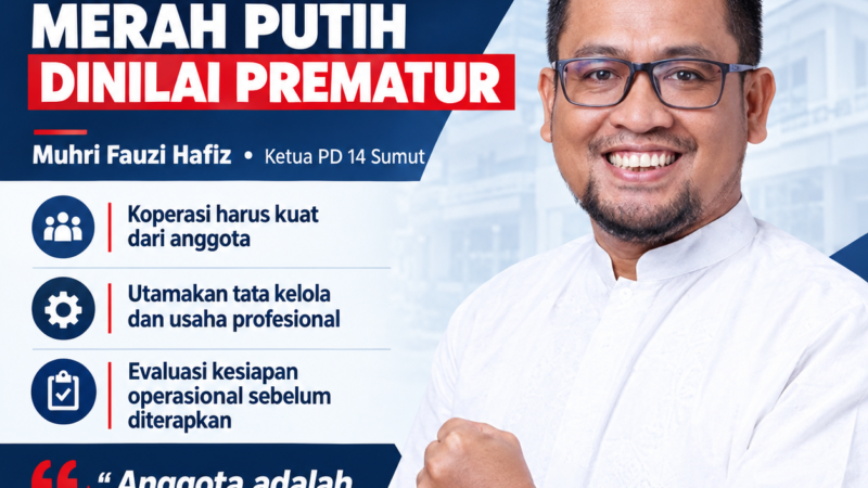 Muhri Fauzi Hafiz Sebut Usulan Gaji PNS Lewat Koperasi Merah Putih Prematur