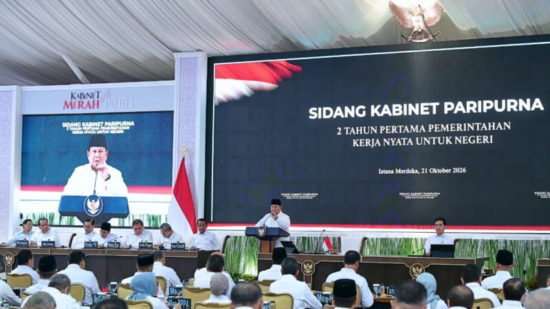 Prabowo Apresiasi Kekompakan Kabinet Merah Putih dalam Dua Tahun Pemerintahan