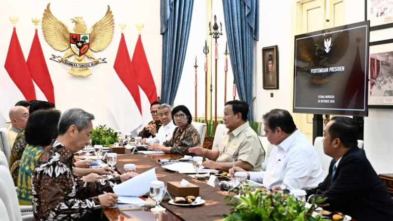 Prabowo Bahas Rekomendasi DEN, Antisipasi Risiko Global dan Perkuat Ekonomi Nasional