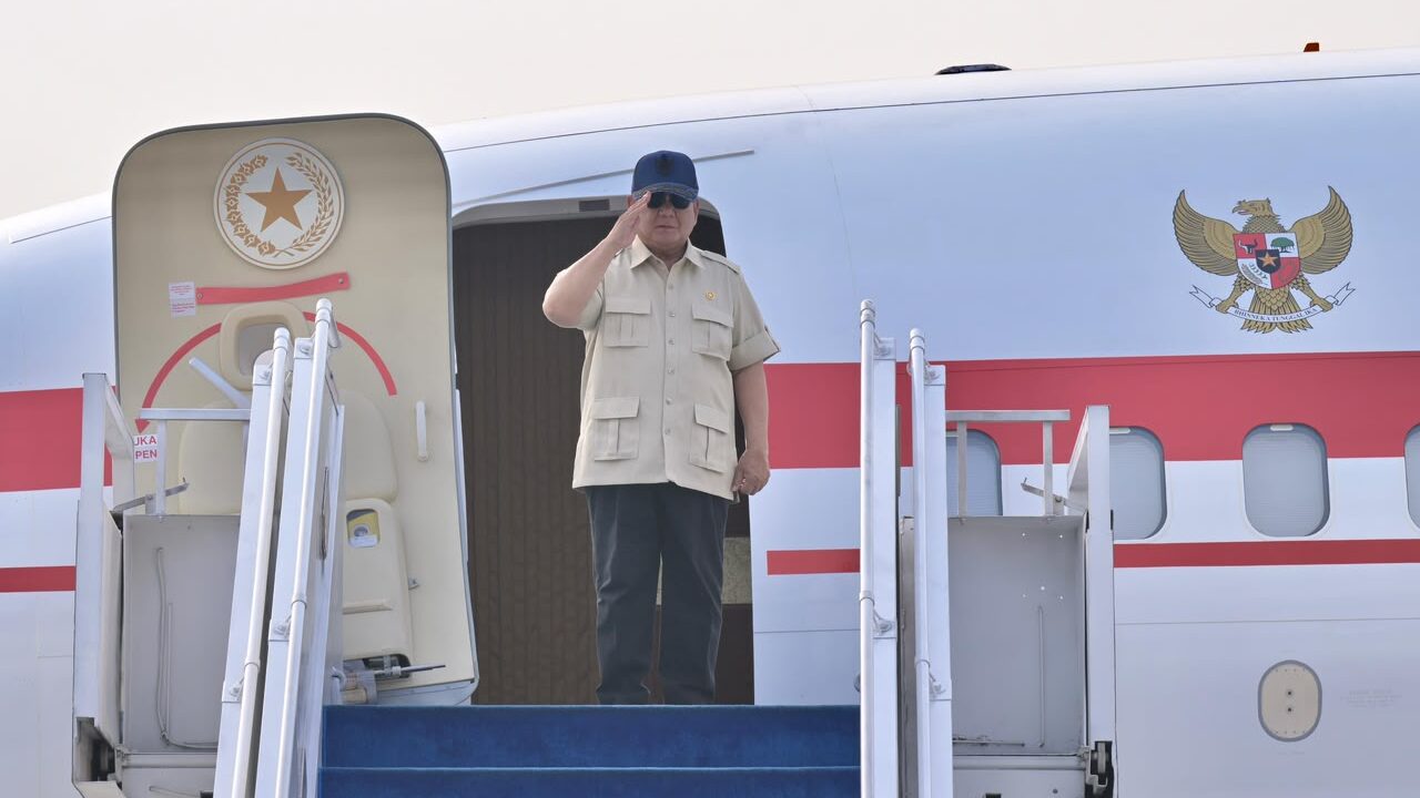 Presiden Prabowo Bertolak ke Halmahera Tengah, Luncurkan Hilirisasi Senilai Rp180 Triliun