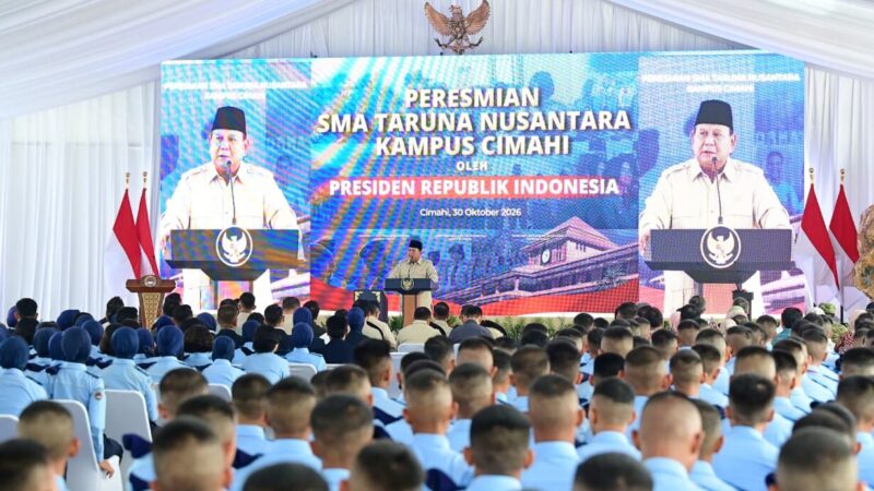 Prabowo Tekankan Nilai Sumpah Pemuda di Hadapan Siswa SMA Taruna Nusantara: Persatuan Kunci Kekuatan Bangsa